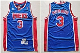 Nets 3 Drazen Petrovic Blue Hardwood Claasics Jersey,baseball caps,new era cap wholesale,wholesale hats